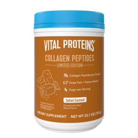 Vital Proteins Collagen Peptides Powder, Salted Caramel, 1.6 lbs.