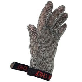Kleen Chef Stainless Steel Cut-Resistant Reusable Metal Glove, 1 ct. (Choose Size)