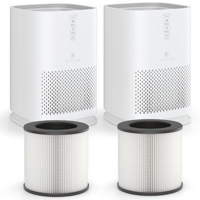 Medify Air MA-14 Purifier with H13 HEPA Filter | White | 2 Pack | Extra  Filter - Sam's Club