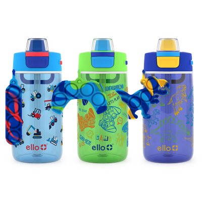 Ello Kids Colby 14-oz. Tritan Plastic Water Bottle, 3-Pack (Assorted  Colors) - Sam's Club