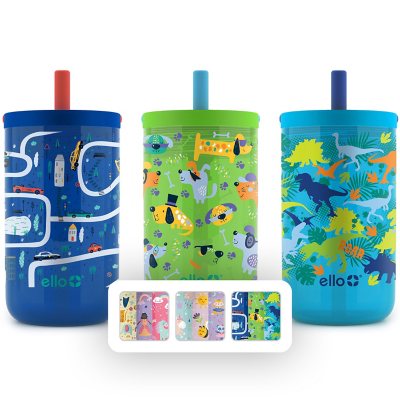 Ello 13-Piece Kids Food Storage, Straws and Water Bottle Lunch Pack Set  (Assorted Colors) - Sam's Club