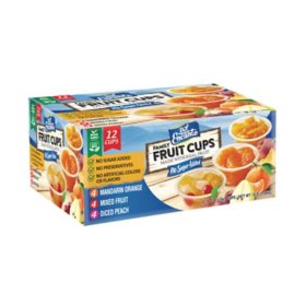Del Encanto Family No Sugar Added Fruit Cups, 4 oz., 12 pk.