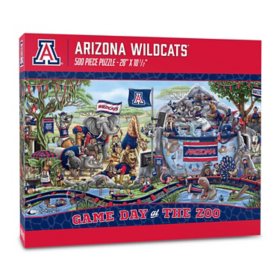 YouTheFan NCAA Game Day At The Zoo 500pc Puzzle (Assorted Teams)