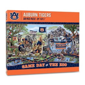 YouTheFan NCAA Game Day At The Zoo 500pc Puzzle, Assorted Teams