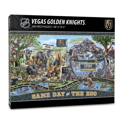NHL Game Day At The Zoo 500pc Puzzle - Vegas Golden Knights:- Vegas Golden Knights