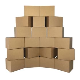 UBMOVE Medium Cardboard Moving Boxes (20 Pack) 18"x14"x12"