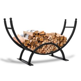 BirdRock Home Steel Log Rack