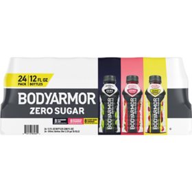 BODYARMOR Zero Sugar Variety Pack, 12 fl. oz. 24 pk.