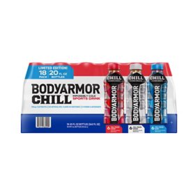BODYARMOR CHILL Sports Drink Variety Pack 20 fl. oz., 18 pk.