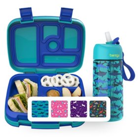 Ello 13-Piece Kids Food Storage, Straws and Water Bottle Lunch Pack Set  (Assorted Colors) - Sam's Club