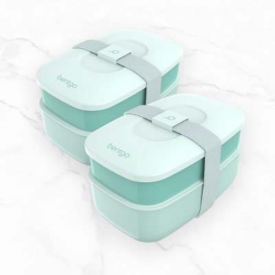 Bentgo Classic All-In-One Bento Lunch Box, 2 Pack