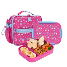 Bentgo 2-Piece Kids Snap & Go Lunch Set: Leak-Proof Lunch Box & Deluxe Insulated Lunch Bag	