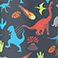 Dino, variant on Bentgo 2-Pack Kids Stainless Steel 14 oz Water Bottle Set, Assorted Designs