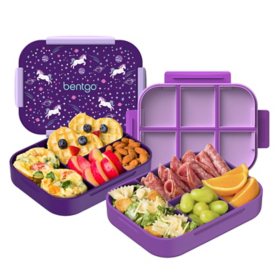 Bentgo Kids 2-Pack Snap & Go Leak-Proof Lunch Box 