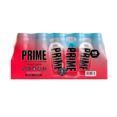 Prime Hydration Drink, Cherry Freeze Limited Time Only, 16.9 fl oz (Single  Bottle) 