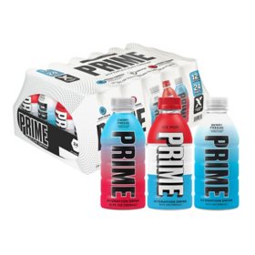 Prime Hydration Drink Variety Pack, 12 fl. oz., 24 pk.