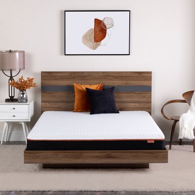 CopperCool 8' Memory Foam Mattress King:- King