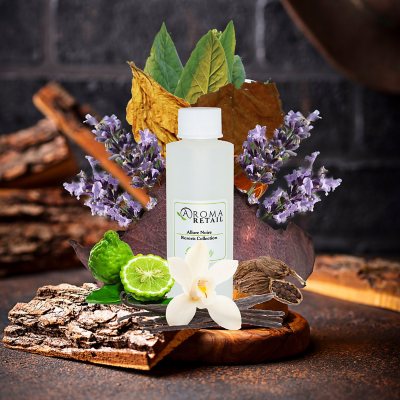 Aroma Retail Scent Machine - Travel & Adventure with Allure Noire Fragrance Oil 4oz.