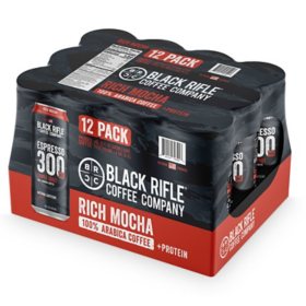 Black Rifle Coffee Company Espresso 300 Mocha 15 fl. oz., 12 pk.