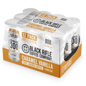 Black Rifle Coffee Company Espresso Caramel Vanilla 300 15 fl. oz., 12 pk.