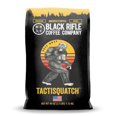 Black Rifle Coffee Company Tactisquatch, Dark Roast Ground 40 oz. - Sam ...