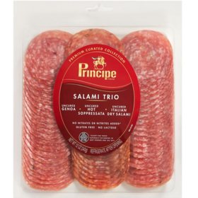 Principe Uncured Salami Trio 12 oz.