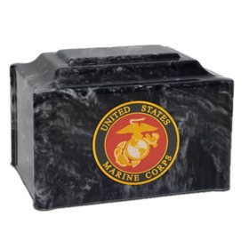 Titan Casket Military Marble Cremation Urn