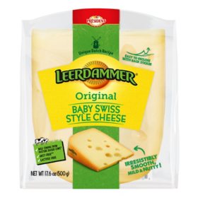 Leerdammer Original Baby Swiss Style Cheese, 17.64 oz.