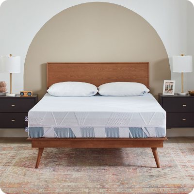 Sealy Dreamlife 3' Gel Memory Foam Mattress Topper and Cover (Twin XL):- Twin XL