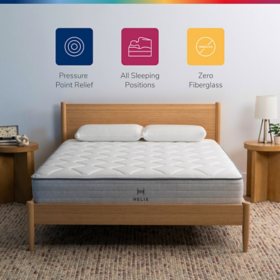 Helix Memory Foam Mattress Available in Soft, Medium, and Firm