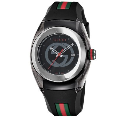 Gucci men's swiss discount quartz watch 46mm