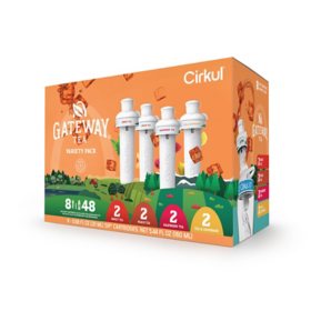 Cirkul Gateway Tea Flavored Water Cartridge Variety Pack, 8 Pack