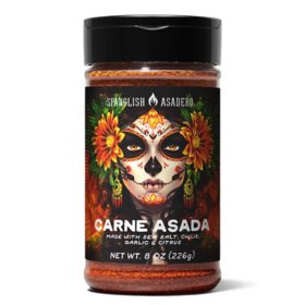 Spanglish Asadero Carne Asada Seasoning, 8 oz.