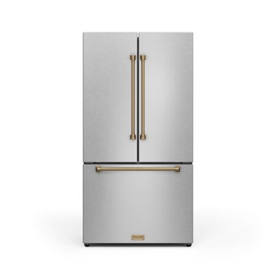 Thor Gordon Ramsay Series 20.3 cu. ft. French Door Refrigerator w/ Ice Maker - Stainless Steel:- Stainless Steel