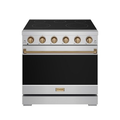 Thor Gordon Ramsay Series 36-Inch Professional Electric Range - Stainless Steel:- Stainless Steel