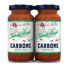 Carbone Fine Foods Tomato Basil Pasta Sauce, 22 oz., 2 pk.