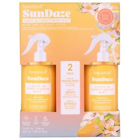 NatureWell Sundaze Leave In Conditioning Mist, 8 oz., 2pk.