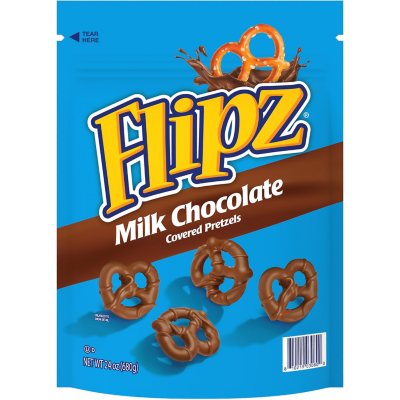 Flipz Milk Chocolate Covered Pretzels (24 oz.) - Sam's Club