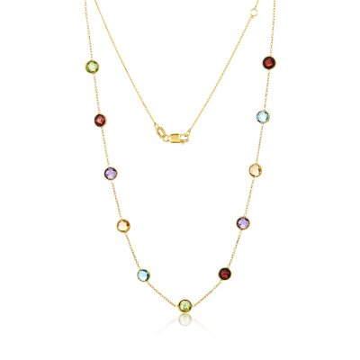 Crystal Jewelry - Genuine Gemstones Necklaces 14k Gold 💎 –