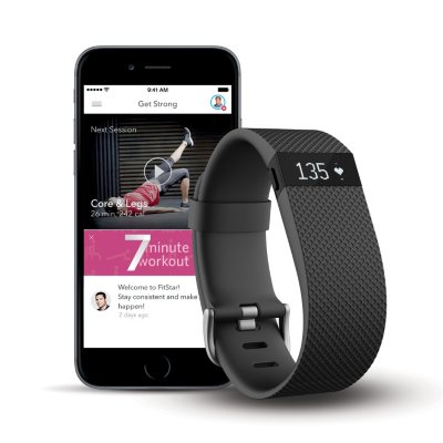 sollys etc Allergisk Fitbit Charge HR + FitStar Personal Training Bundle - Small or Large -  Sam's Club