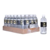 US Army Bottled Water Pallet Select Quantity (16.9oz)