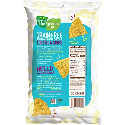 Real Food From The Ground Up Grain-Free Tortilla Chips (16 oz.) - Sam's Club