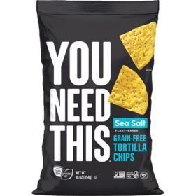 You Need This Grain Free Sea Salt Tortilla Chip 16 oz.