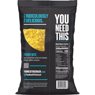 You Need This Grain Free Sea Salt Tortilla Chip (16 oz.) - Sam's Club