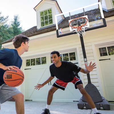 Spalding 54 in Angled Portable Basketball Hoop