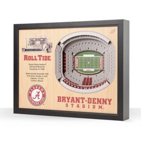 YouTheFan NCAA 25-Layer StadiumViews 3D Wall Art