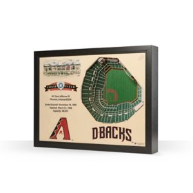 YouTheFan MLB 25-Layer Stadium View 3D Wall Art