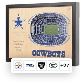 YouTheFan NFL 25.5" x 19.5" 25-Layer Stadium View 3D Wall Art