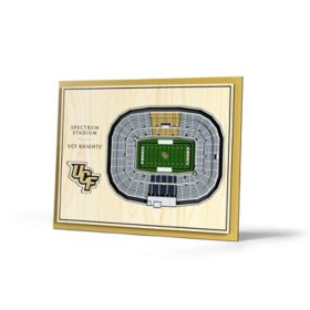 YouTheFan NCAA 5-Layer Stadium View 3D Wall Art (Assorted Teams)