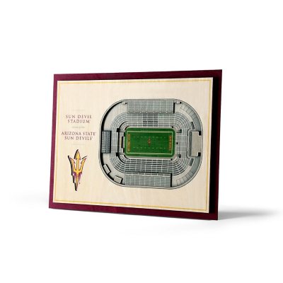 YouTheFan Arizona State Sun Devils 17'x13' 3D 5 Layer Stadium View Wall Art
